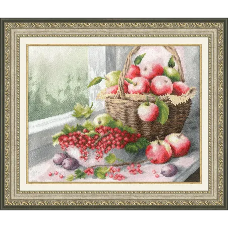 Kreuzstich-Set "Apfelfesttag" 24 x 30.1 cm S/FI010