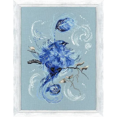 (Discontinué) Oiseau bleu S/RS021