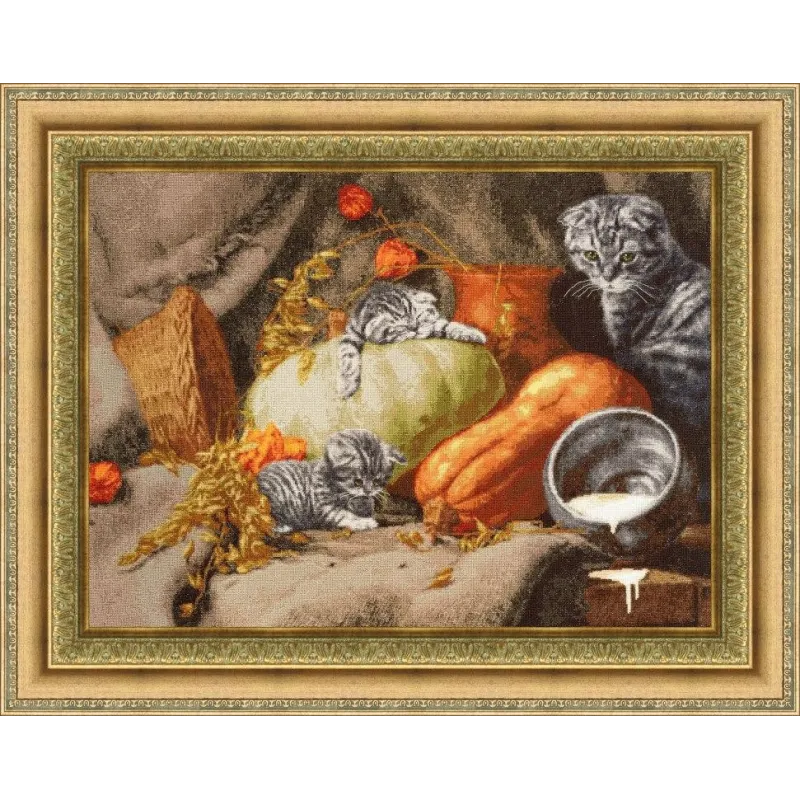 Cross stitch kit "Cozy Place" 41x56 cm S/SZH055