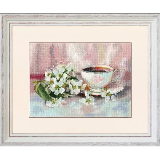 Kreuzstich-Set "Aromatischer Tee" 22.3 × 30.5 cm S/SZH060