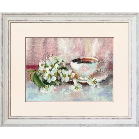 Kreuzstich-Set "Aromatischer Tee" 22.3 × 30.5 cm S/SZH060