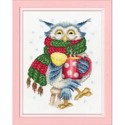 (Discontinued) Cross stitch kit "Get Well!" 21.3x16.5 cm S/VK051