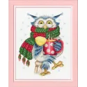 (Discontinued) Cross stitch kit "Get Well!" 21.3x16.5 cm S/VK051