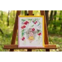 Kreuzstich-Set "Kirschfee" 29,5 x 22,6 cm S/VK067