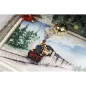 Cross stitch kit "Winter express" 22.3 × 30 cm S/DL038