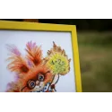 Набор для вышивания крестиком "Первый урок" 19,2x24 см S/VK072