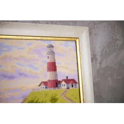 Zählstickerei-Set "Bucht der goldenen Wolken" 36x32,7 cm S/LP065