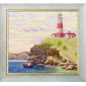 Counted cross stitch kit "Bay of Golden Clouds" 36x32.7 cm S/LP065