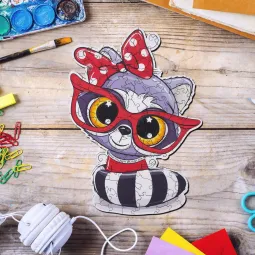 Mergaite meškėnė DDPZ-008