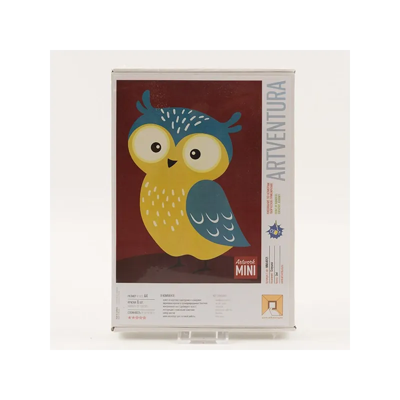 Картина по Номерам Совушка A4 29,7x21cm TA40121