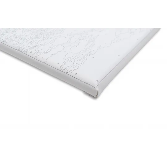 Wizardi Malen nach Zahlen Kit. Aurora Borealis 40x50 cm H095 0125