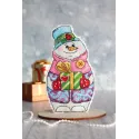 Bonhomme de neige avec cadeaux SR-844
