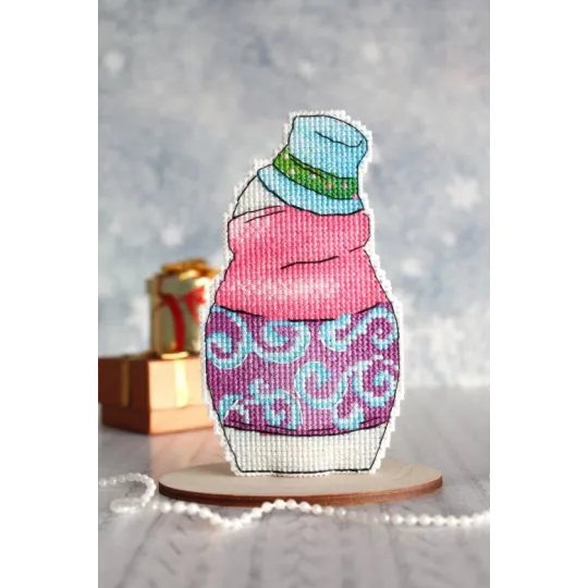 Bonhomme de neige avec cadeaux SR-844