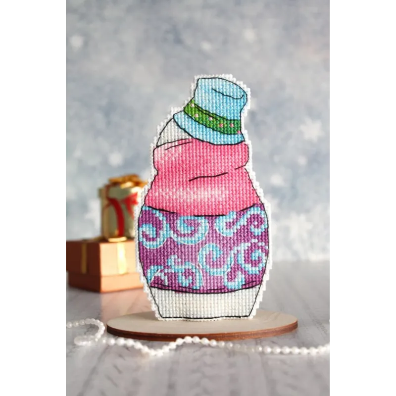 Bonhomme de neige avec cadeaux SR-844