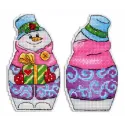 Bonhomme de neige avec cadeaux SR-844