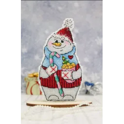 Bonhomme de neige avec des bonbons SR-845