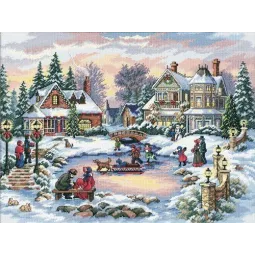 Cross stitch kit A Treasured Time D08569