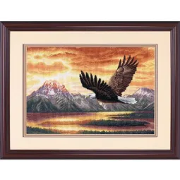 Cross stitch kit Silent Flight 41x28 cm D35165