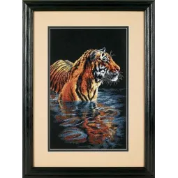 Tigre se relaxant D35222