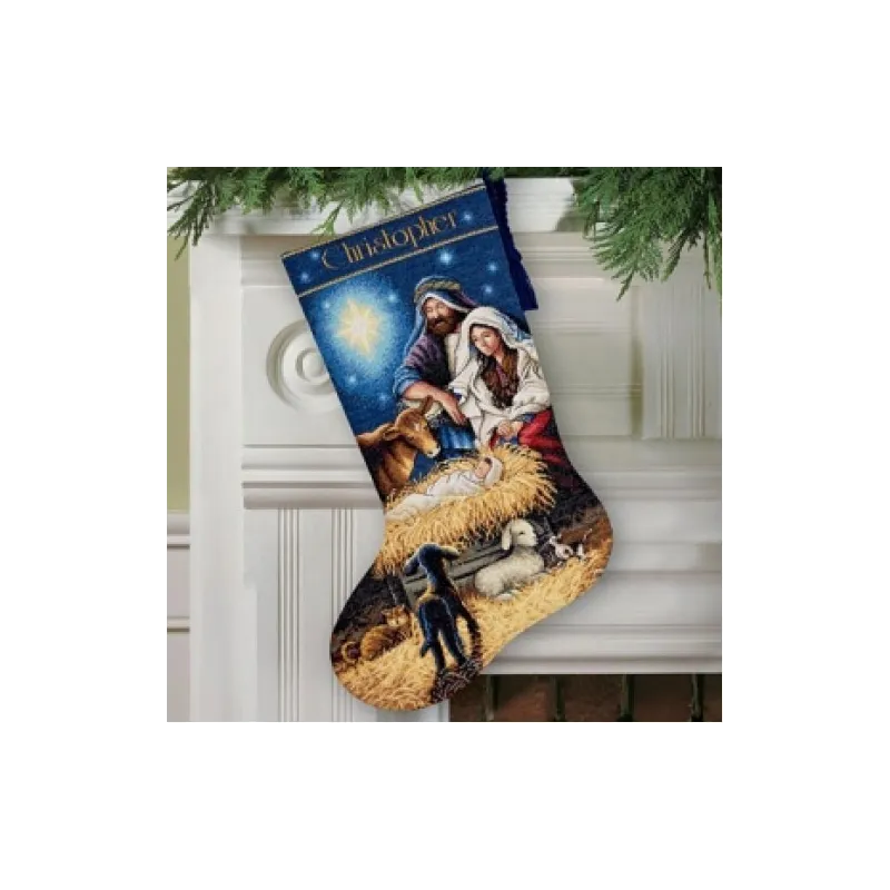 Weihnachtsstrumpf "Heilige Nacht" D70-08838