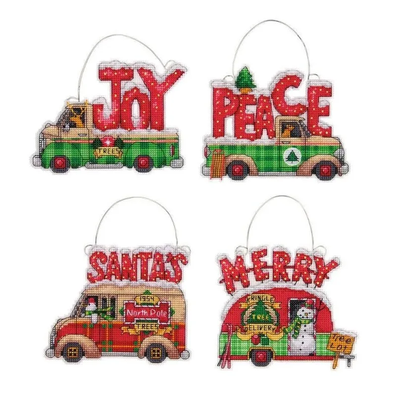 Weihnachts-LKW-Ornamente D70-08974