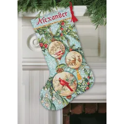 Новогодний Сапожок Волшебный Орнамент D70-08854