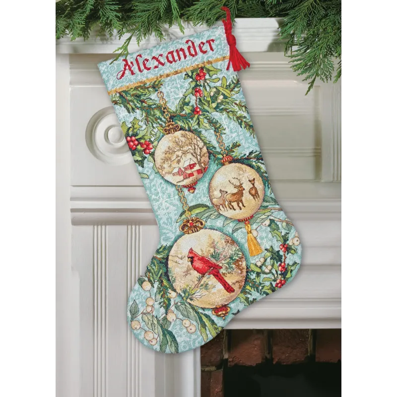 Verzauberter Ornament-Strumpf D70-08854