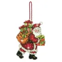 Santa und Bag Ornament D70-08912