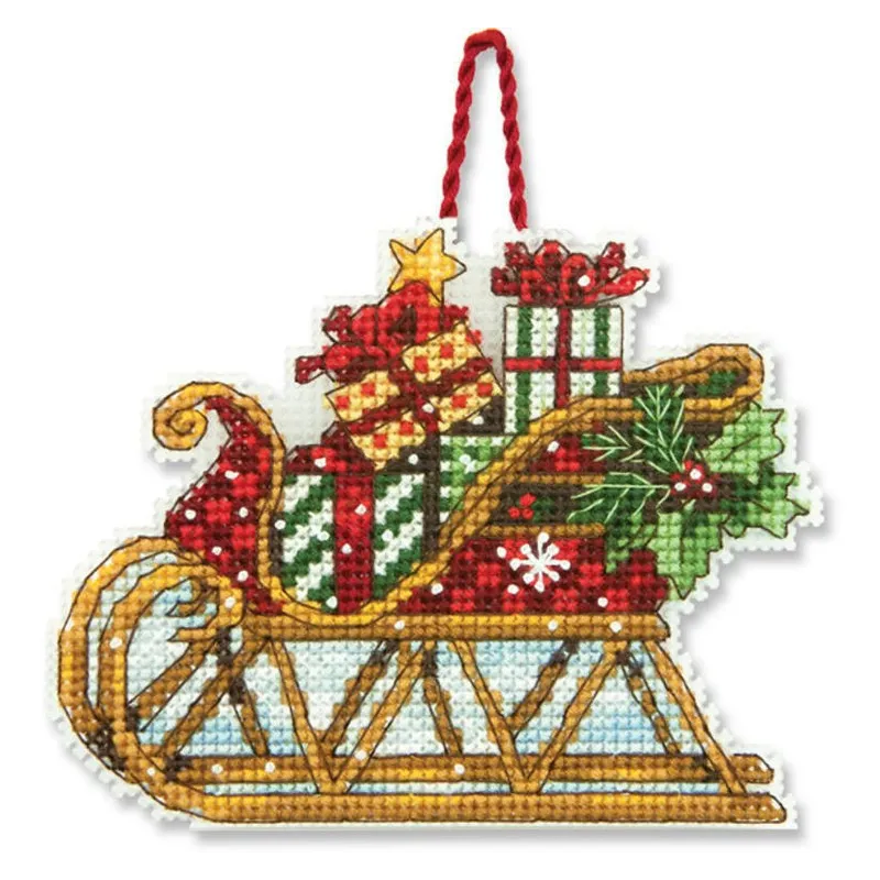 Sleigh Ornament D70-08914