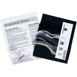 Kit de point de croix "Chat lune noire" D70-65212