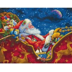 Kalėdų senelio vidurnakčio kelionė D70-08934