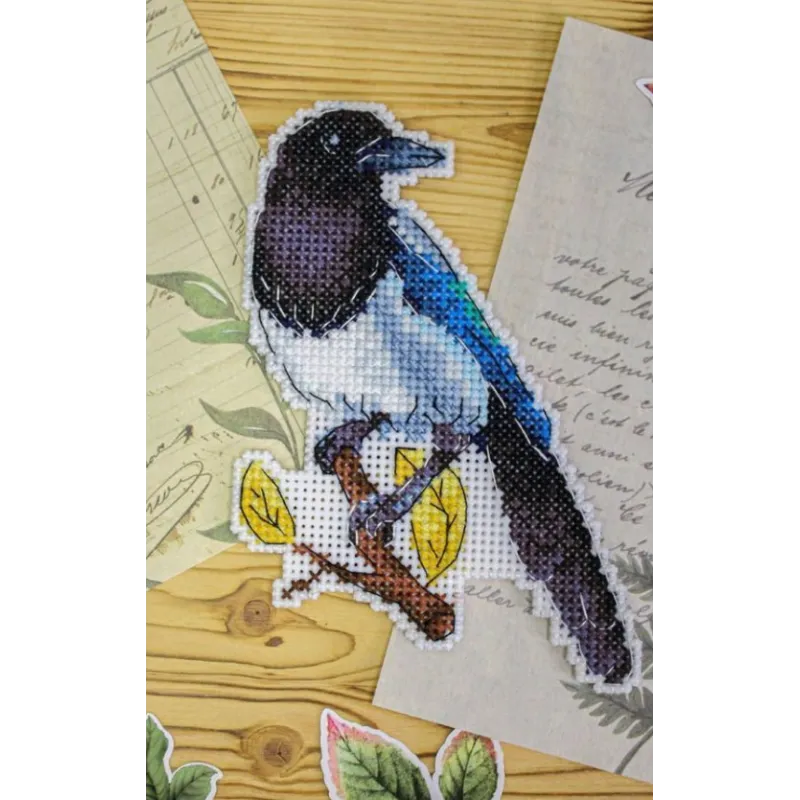 Cross stitch kit "Magpie" SR-882