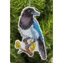 Cross stitch kit "Magpie" SR-882