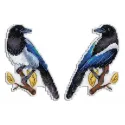 Cross stitch kit "Magpie" SR-882