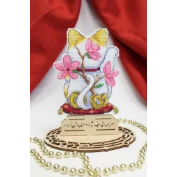 Siuvinėjimo kryželiu rinkinys "Maneki-neko" SR-886