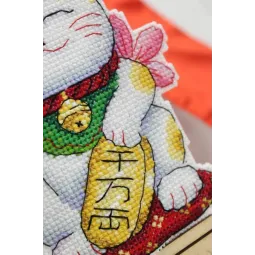 Siuvinėjimo kryželiu rinkinys "Maneki-neko" SR-886