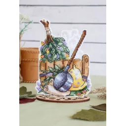 Cross stitch kit "Fragrant steam" SR-916