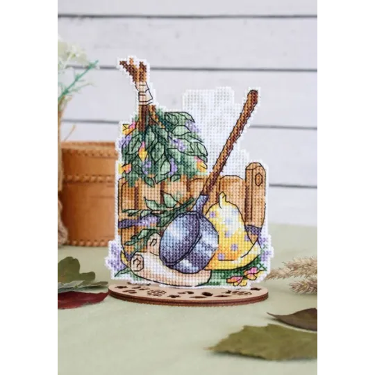 Cross stitch kit "Fragrant steam" SR-916