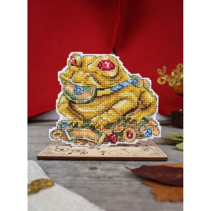 Cross stitch kit "Money Toad" SR-921