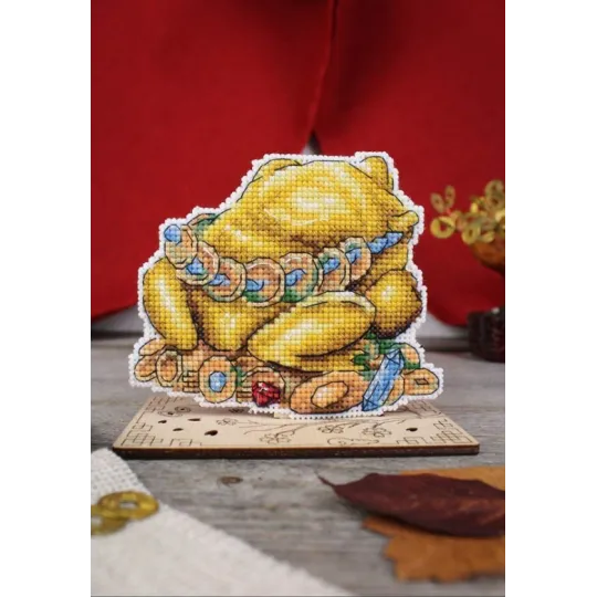 Cross stitch kit "Money Toad" SR-921