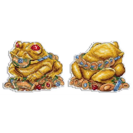 Cross stitch kit "Money Toad" SR-921