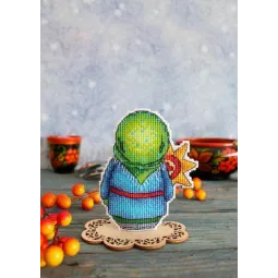 Cross stitch kit "Saying goodbye to winter" SR-899 (ES)