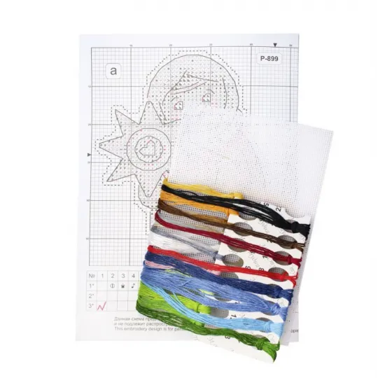 Набор для вышивания крестиком "Прощание с зимой" SR-899