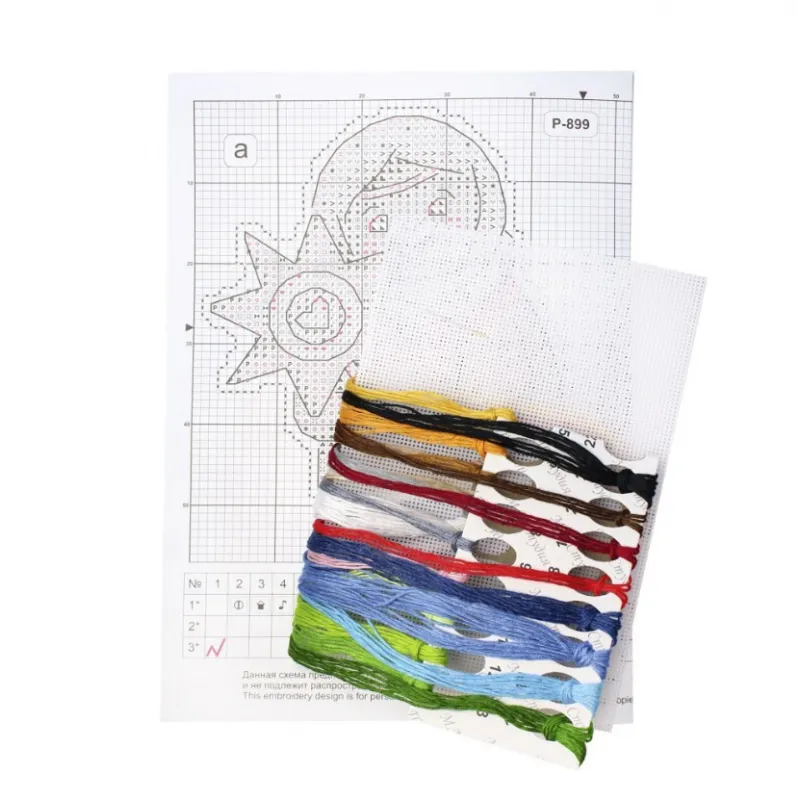 Cross stitch kit "Saying goodbye to winter" SR-899 (ES)