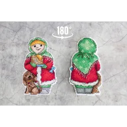 Kreuzstich-Set "Süße Pfannkuchen" SR-900