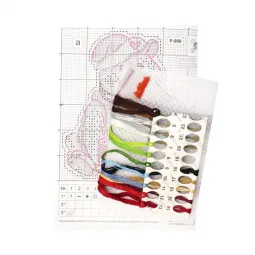 Набор для вышивания крестиком "Угощения для медвежонка" SR-906