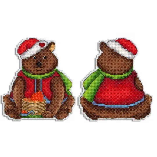 Cross stitch kit "Treats for the bear" SR-906