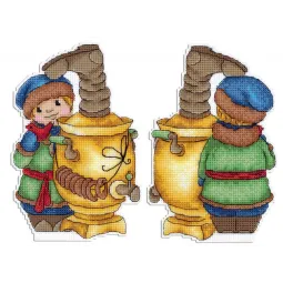 Набор для вышивания крестиком "Самовар" SR-911