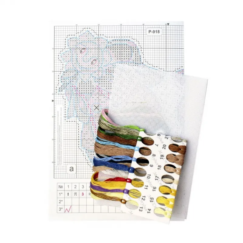 Kit de point de croix "Amusement pour enfants" SR-918