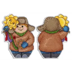 Набор для вышивания крестиком "Kids fun" SR-918